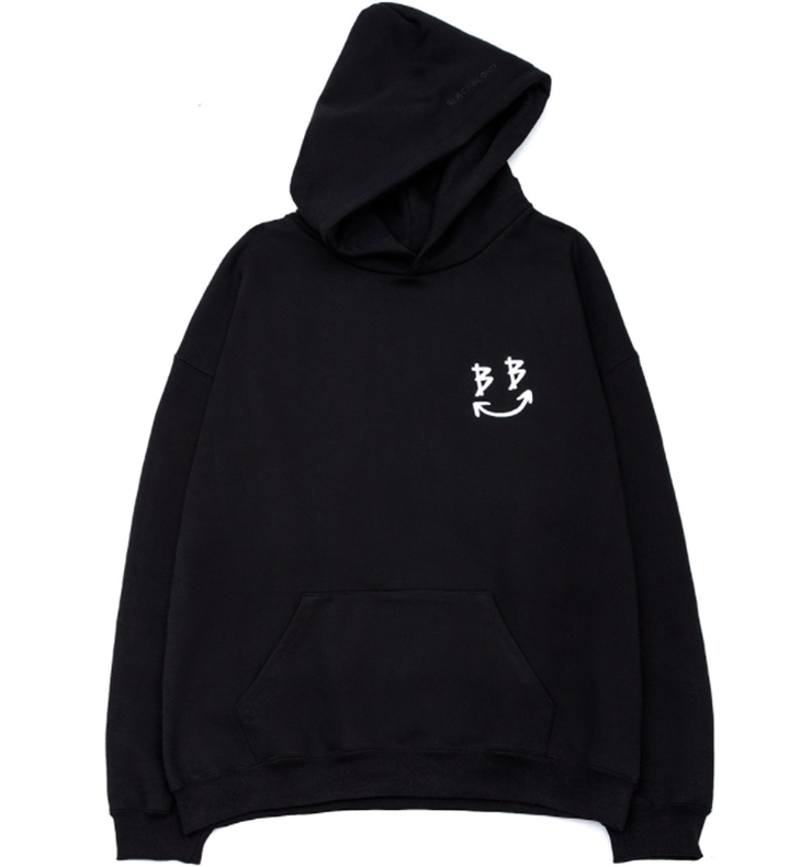ブラックブロンド(BLACKBLOND) BBD Smile Logo Hoodie (Black)