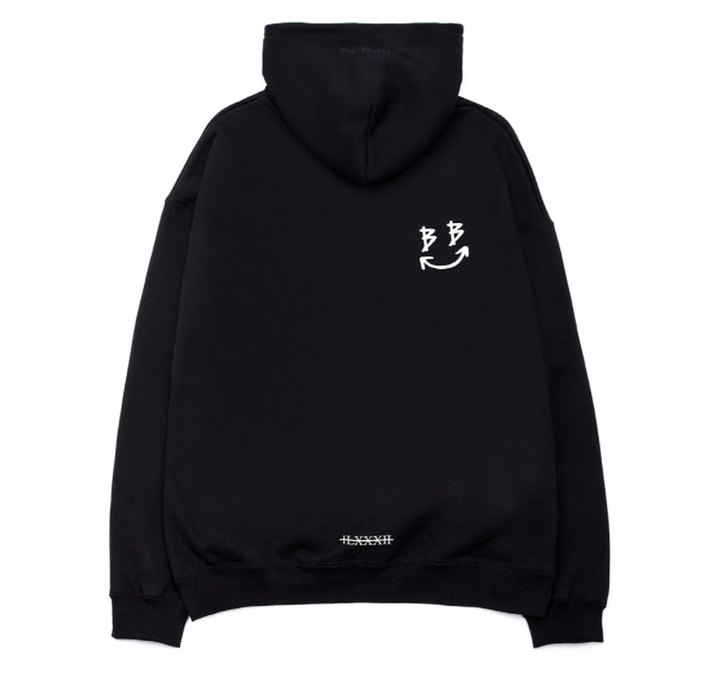 ブラックブロンド(BLACKBLOND) BBD Smile Logo Hoodie (Black)