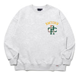 ロマンティッククラウン(ROMANTIC CROWN)  RED FLOWER DANCHEONG SWEAT SHIRT_LIGHT GREY