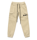 ブラックブロンド(BLACKBLOND) BBD Graffiti Logo Cargo Jogger Pants (Beige)