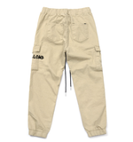 ブラックブロンド(BLACKBLOND) BBD Graffiti Logo Cargo Jogger Pants (Beige)