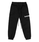 ブラックブロンド(BLACKBLOND) BBD Graffiti Logo Cargo Jogger Pants (Black)