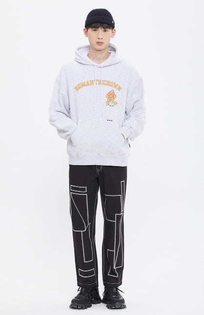 ロマンティッククラウン(ROMANTIC CROWN)  PEONY FLOWER DANCHEONG HOOD_LIGHT GREY