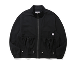 ベドインベド(BADINBAD) FRONT BIG POCKET WINDBREAKER_BLACK