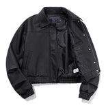 ロマンティッククラウン(ROMANTIC CROWN)  RETRO BOMBER JACKET_BLACK