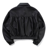 ロマンティッククラウン(ROMANTIC CROWN)  RETRO BOMBER JACKET_BLACK