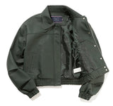 ロマンティッククラウン(ROMANTIC CROWN)  RETRO BOMBER JACKET_GREEN