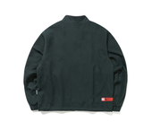 ベドインベド(BADINBAD) FRONT BIG POCKET WINDBREAKER_GREEN