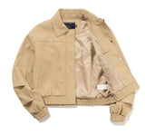 ロマンティッククラウン(ROMANTIC CROWN)  RETRO BOMBER JACKET_BROWN