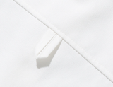ベドインベド(BADINBAD) LOGO OXFORD SHIRT_WHITE