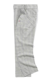 ロマンティッククラウン(ROMANTIC CROWN) GRID CHECK PANTS_GREY