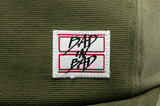 ベドインベド(BADINBAD) NAME TAG LOGO CAMP CAP_KHAKI