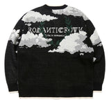 ロマンティッククラウン(ROMANTIC CROWN)  CLOUD KNIT CARDIGAN_BLACK