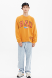 ベドインベド(BADINBAD) BAD LOGO SWEAT SHIRT_YELLOW