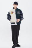 ロマンティッククラウン(ROMANTIC CROWN)  CHILDHOOD VARSITY JACKET_NAVY