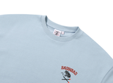 ベドインベド(BADINBAD) PRANK SNAKE SWEAT SHIRT_LIGHT BLUE