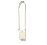 ベドインベド(BADINBAD) NAME TAG LOGO SQUARE BAG_OATMEAL