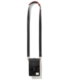 ベドインベド(BADINBAD) NAME TAG LOGO SQUARE BAG_BLACK