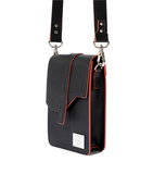 ベドインベド(BADINBAD) NAME TAG LOGO SQUARE BAG_BLACK