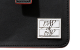 ベドインベド(BADINBAD) NAME TAG LOGO SQUARE BAG_BLACK
