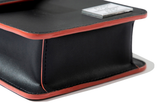 ベドインベド(BADINBAD) NAME TAG LOGO SQUARE BAG_BLACK