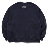 ロマンティッククラウン(ROMANTIC CROWN) VOLLEY BEAR SWEAT SHIRT_NAVY