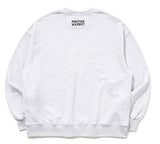 ロマンティッククラウン(ROMANTIC CROWN) VOLLEY BEAR SWEAT SHIRT_LIGHT GREY