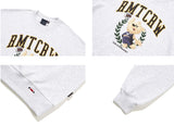 ロマンティッククラウン(ROMANTIC CROWN) VOLLEY BEAR SWEAT SHIRT_LIGHT GREY