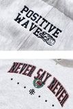 ロマンティッククラウン(ROMANTIC CROWN)  NEVER SAY NEVER HOODIE_LIGHT GREY