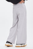 ロマンティッククラウン(ROMANTIC CROWN) WOMANS TWOTUCK SLACKS_LIGHT GREY