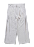 ロマンティッククラウン(ROMANTIC CROWN) WOMANS TWOTUCK SLACKS_LIGHT GREY