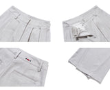 ロマンティッククラウン(ROMANTIC CROWN) WOMANS TWOTUCK SLACKS_LIGHT GREY