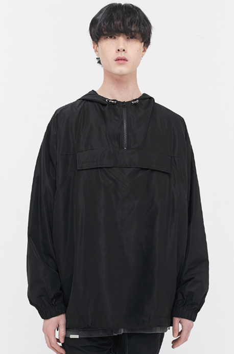 ディープリーク(DPRIQUE) ANORAK JACKET - BLACK