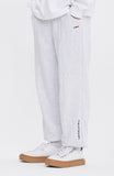 ロマンティッククラウン(ROMANTIC CROWN) PIN TUCK SWEAT PANTS_LIGHT GREY