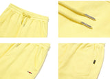 ロマンティッククラウン(ROMANTIC CROWN) PIN TUCK SWEAT PANTS_LIGHT YELLOW