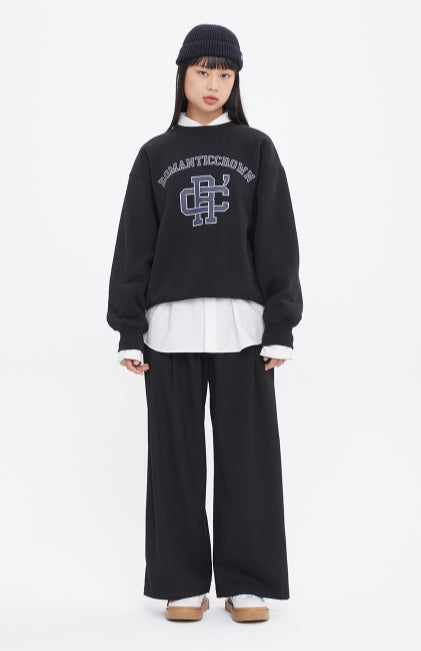 ロマンティッククラウン(ROMANTIC CROWN) RC CLUB SWEAT SHIRT_BLACK