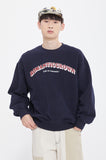 ロマンティッククラウン(ROMANTIC CROWN) ROUND ARCH LOGO SWEAT SHIRT_NAVY