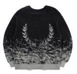 ロマンティッククラウン(ROMANTIC CROWN)  MOHAIR GRADATION KNIT_BLACK