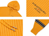 ロマンティッククラウン(ROMANTIC CROWN)  RIB KNIT HOOD_YELLOW