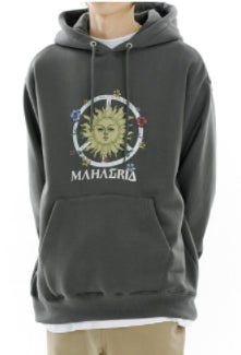 mahagrid (マハグリッド) ADIOS HOODIE [CHARCOAL]