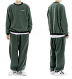 mahagrid (マハグリッド) SPORTS FLEECE CREWNECK [GREEN]