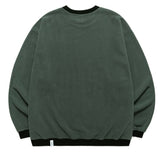 mahagrid (マハグリッド) SPORTS FLEECE CREWNECK [GREEN]