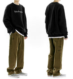 mahagrid (マハグリッド) SIGNATURE LOGO SWEATSHIRT [BLACK]
