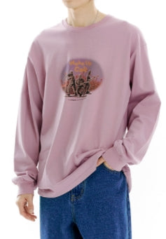 mahagrid (マハグリッド) TOY SOLDIERS LS TEE [PINK]