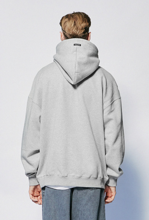 セイントペイン(SAINTPAIN)  SP ORIGINAL LOGO HOOD-MELANGE GRAY