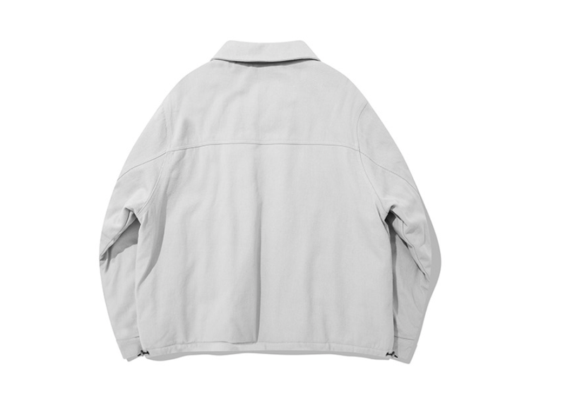 セイントペイン(SAINTPAIN)  SP COTTON MINIMAL ZIP JACKET-GRAY