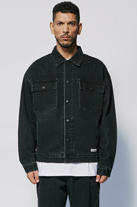 セイントペイン(SAINTPAIN)  SP OVERSIZE WASHED DENIM JACKET