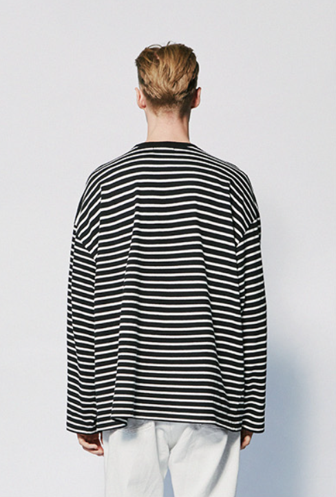 セイントペイン(SAINTPAIN)  SP OVERSIZE STRIPE T SHIRTS