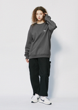 セイントペイン(SAINTPAIN)  SP VARIATION LOGO CREWNECK-CHARCOAL