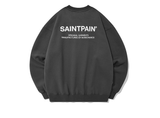 セイントペイン(SAINTPAIN)  SP VARIATION LOGO CREWNECK-CHARCOAL